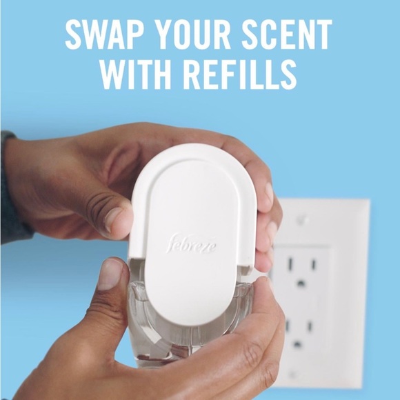 NWT set of 2 febreze fade defy plug in air freshener starter kit apple cider - Picture 8 of 10